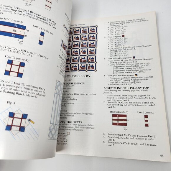 Quick Method Quilts Galore By Leisure Arts Quilting Guide Book Softcover 1983 - Picture 8 of 9